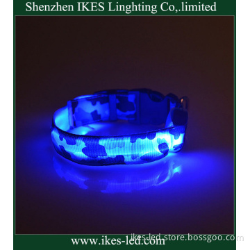 Nylon LED Falshing Dog Collar